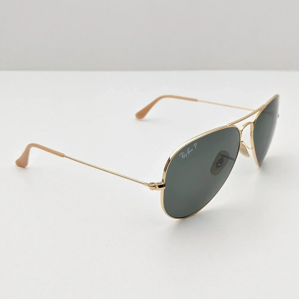 🕶️Made in Italy! Ray-Ban RB3025 Polarized Sunglasses 58/14 135 | ALO242🕶️